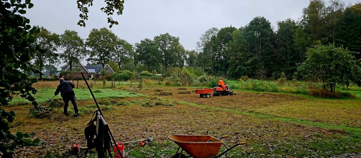 Bloemenweiden maaien Prionatuinen