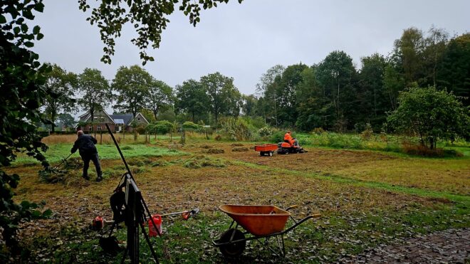 Bloemenweiden maaien Prionatuinen